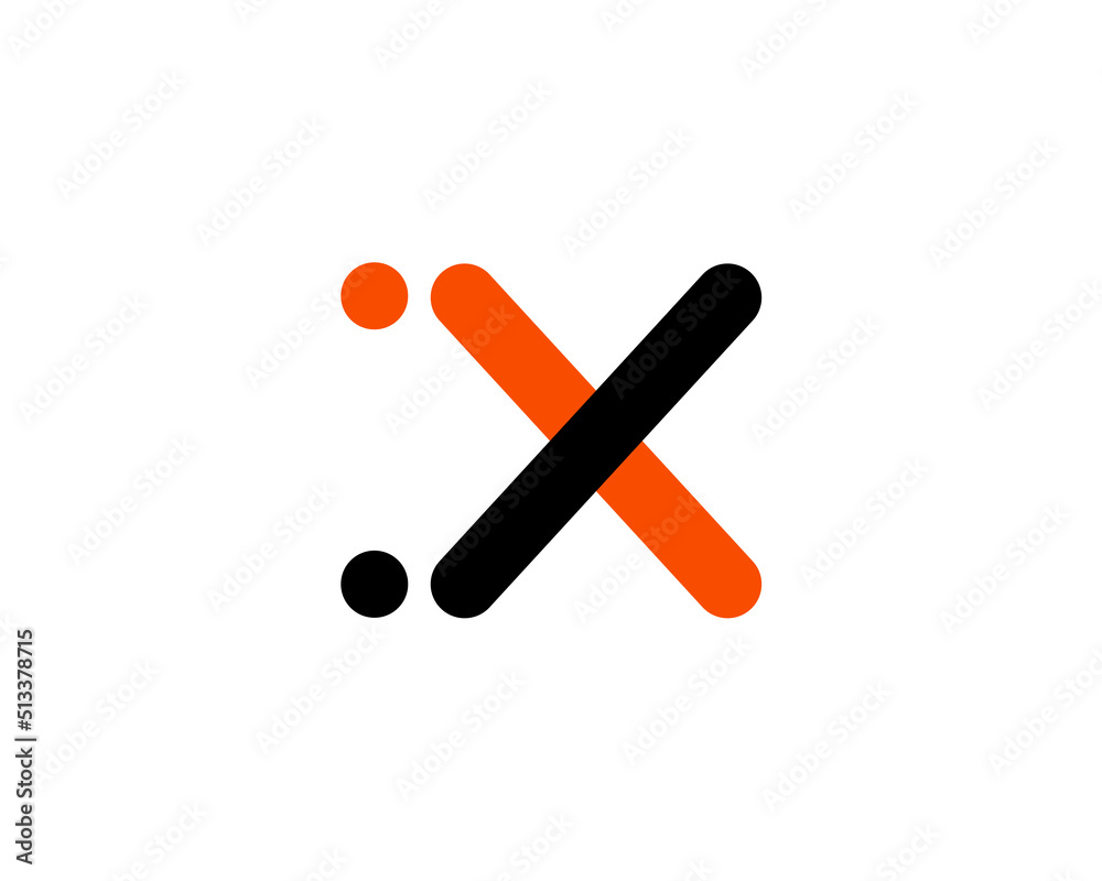 Cross with orange and black flowers Cross with orange and black flowers