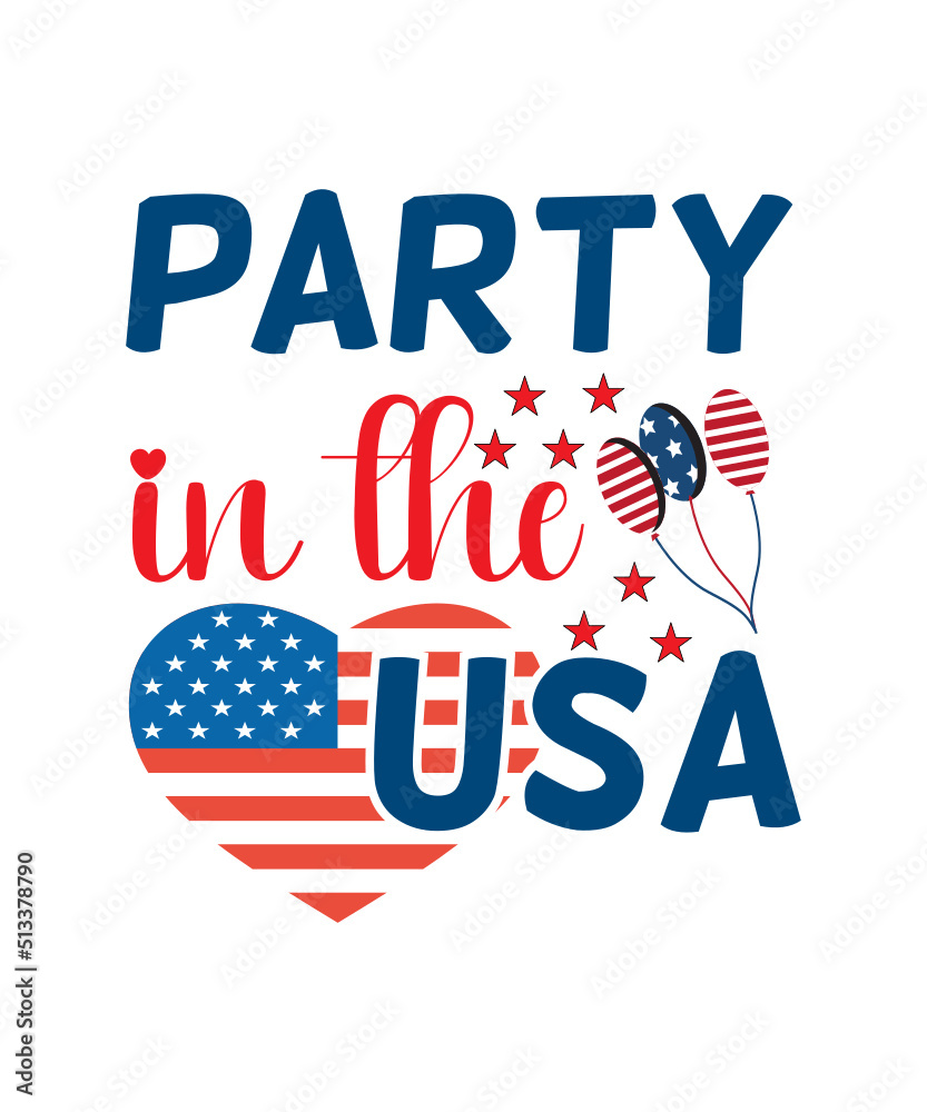 4th Of July Svg Design