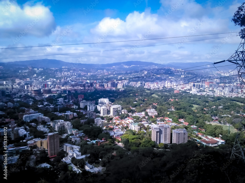 view of the city