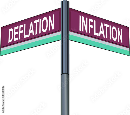 Standing at the Crossroads of Inflation and Deflation: A Metaphorical Journey Through Economic Duality, Where Choices Shape Financial Destiny and the Path Forward Hinges on Balance, Insight, and Prude
