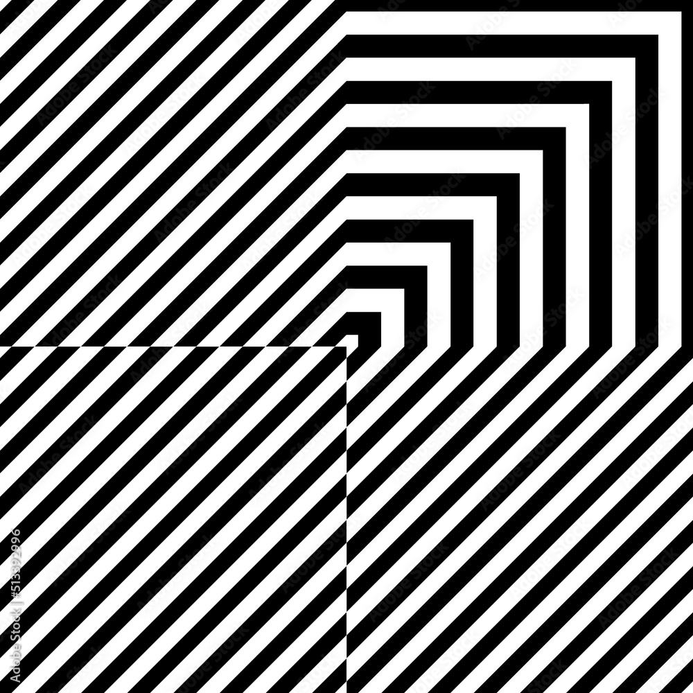 Black lines on white background. Stripped surface pattern design. Geometric repeating stripes abstract. Strokes wallpaper. Strips motif. Digital paper for web design, textile print. Vector art Black lines on white background. Stripped surface pattern design. Geometric repeating stripes abstract. Strokes wallpaper. Strips motif. Digital paper for web design, textile print. Vector art