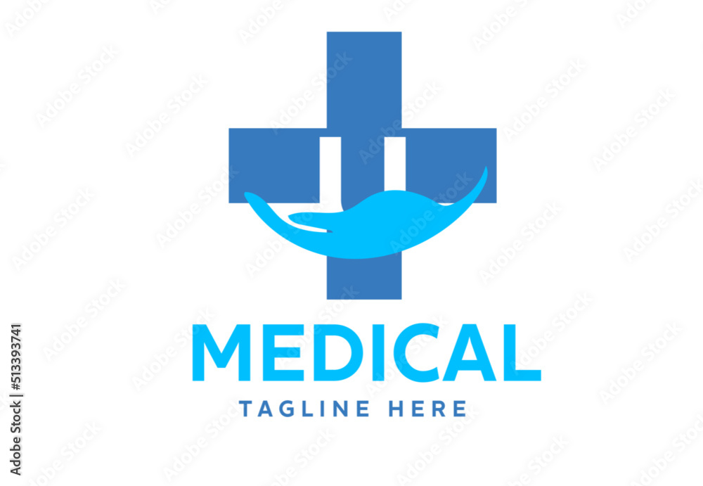 edical cross symbol with U edical cross symbol with U