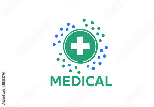 Medical icon for clinical or hospital