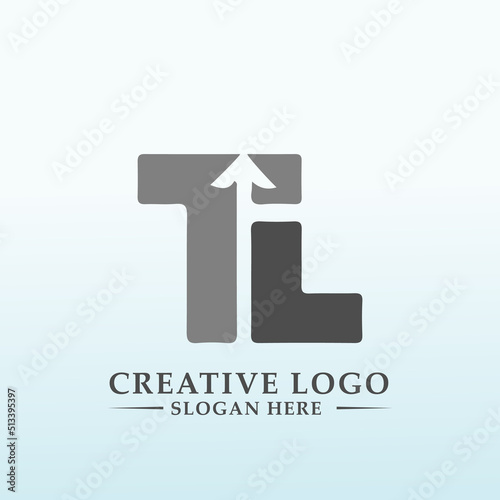 Modern Logo Design for a Dynamic Investment Banking Firm letter TL