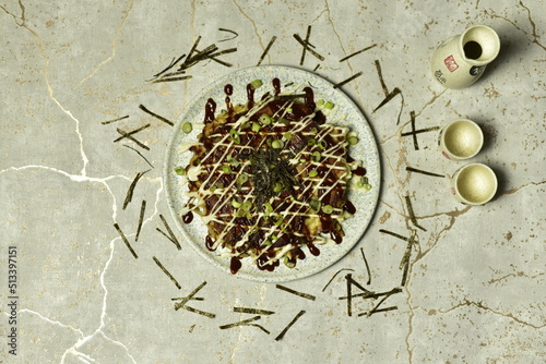 Japanese pancake, okonomiyaki