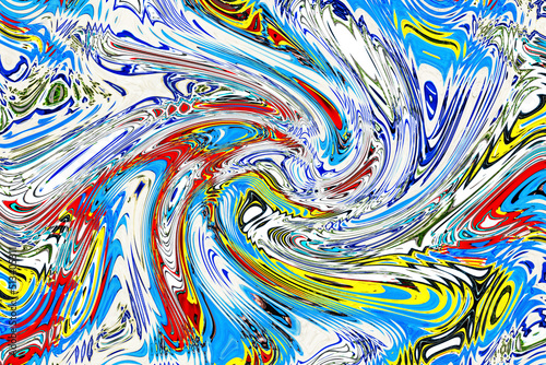 Abstract and contemporary digital art design