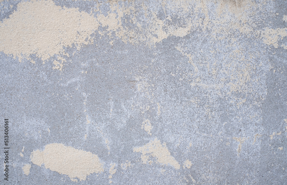 Obraz premium Old Concrete wall In black and white color, cement wall, broken wall, background texture