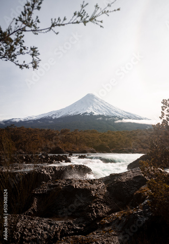 Volcano Osorno, Salto del Petrohue photo