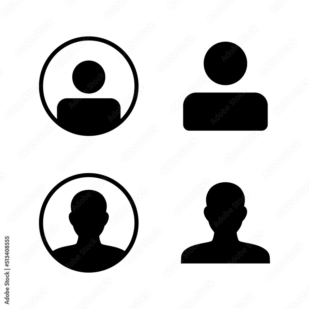 User icon vector. person sign and symbol. people icon.