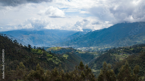 Andenería Inka, Huerto agroecológico  en las montañas del Perú.   photo