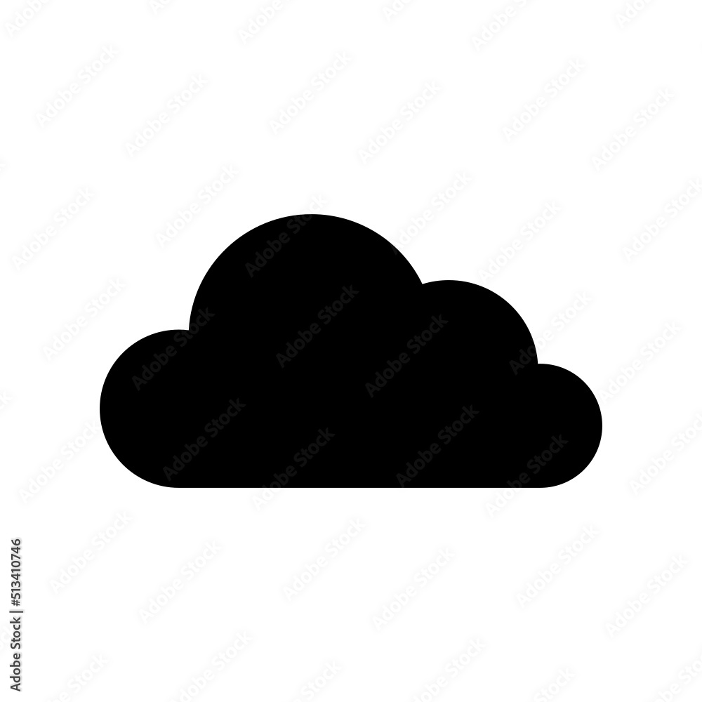Cloud Icon Vector Symbol Design Illustration Cloud Icon Vector Symbol Design Illustration