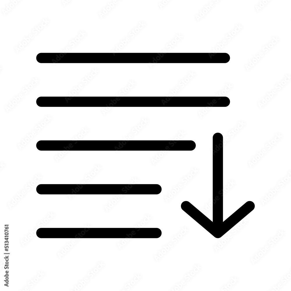 Align Icon Vector Symbol Design Illustration Align Icon Vector Symbol Design Illustration