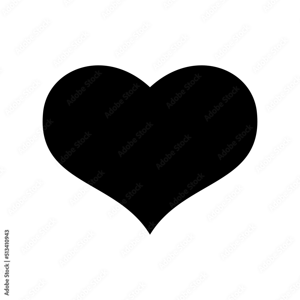 Love Icon Vector Symbol Design Illustration Love Icon Vector Symbol Design Illustration