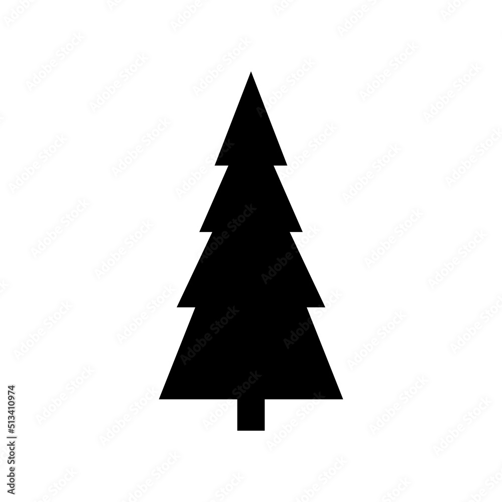 Tree Icon Vector Symbol Design Illustration