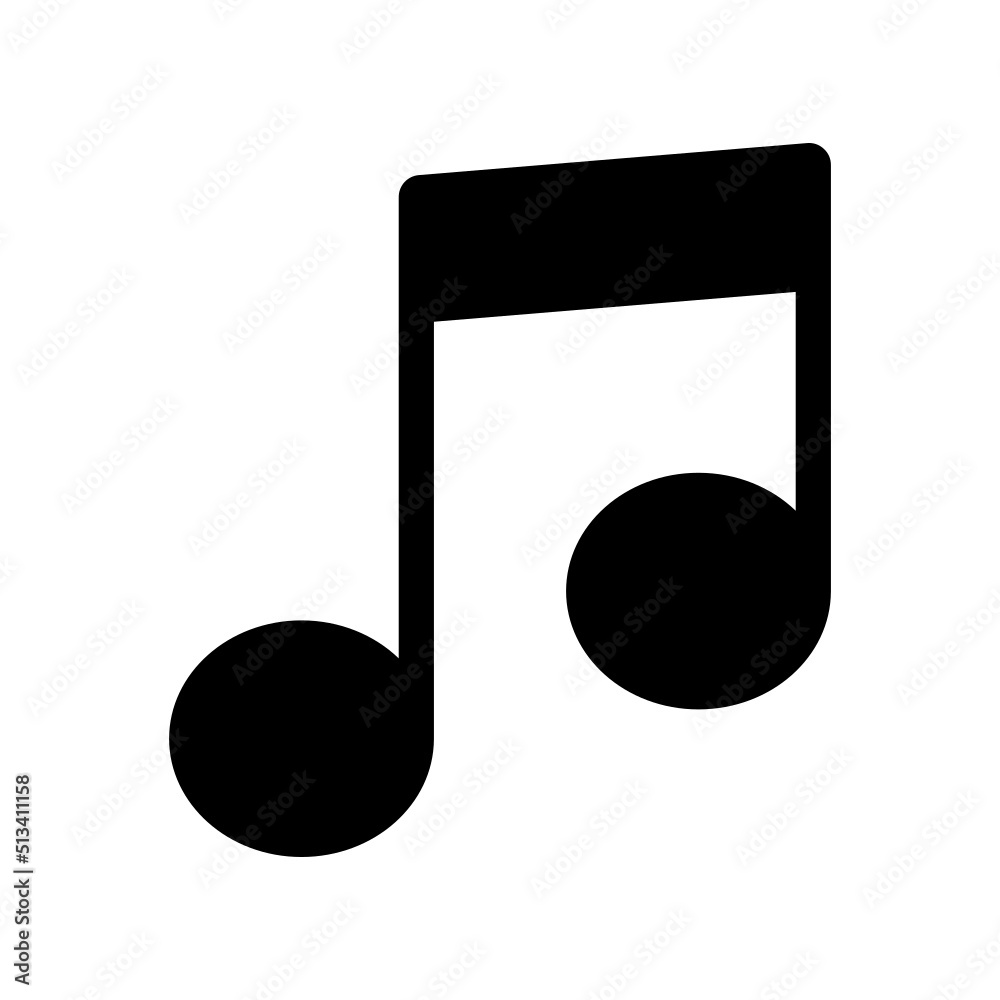 Music Icon Vector Symbol Design Illustration Music Icon Vector Symbol Design Illustration