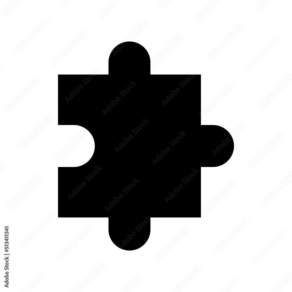 Puzzle Icon Vector Symbol Design Illustration Puzzle Icon Vector Symbol Design Illustration