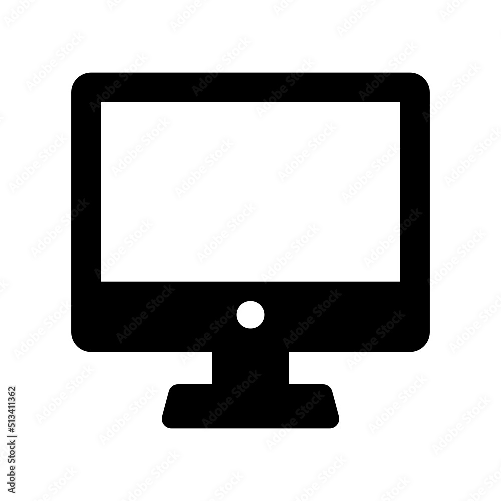 Pc Icon Vector Symbol Design Illustration Pc Icon Vector Symbol Design Illustration
