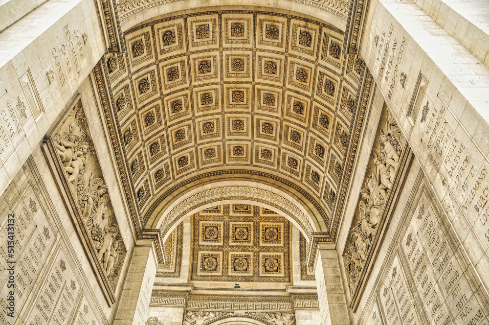 Arc de triomphe etoile in Paris Arc de triomphe etoile in Paris