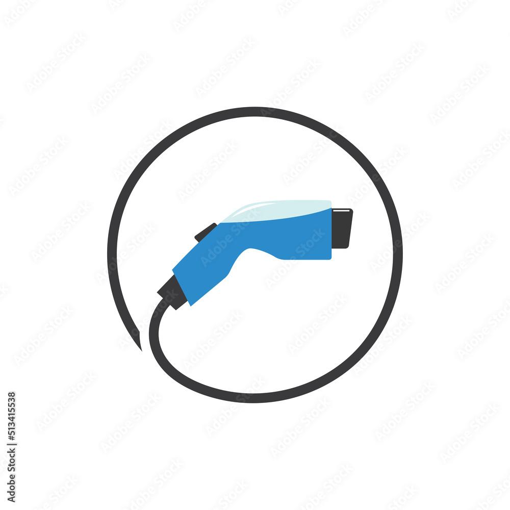 Electrical charging station icon Electrical charging station icon