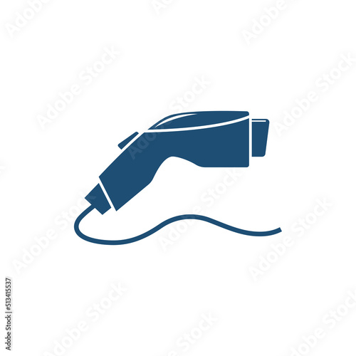 Electrical charging station icon