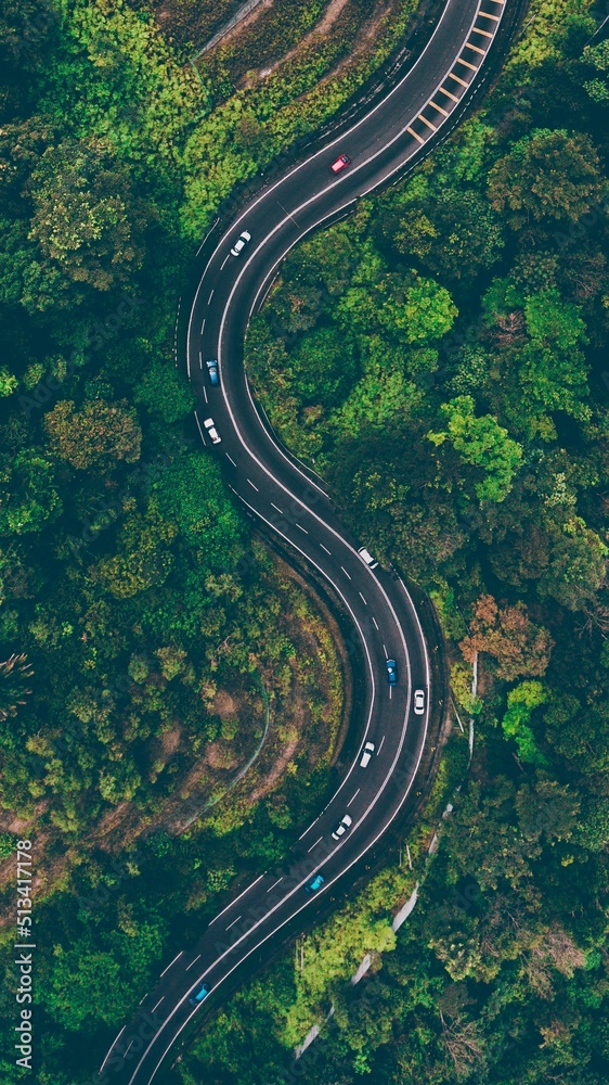 highway in the mountains