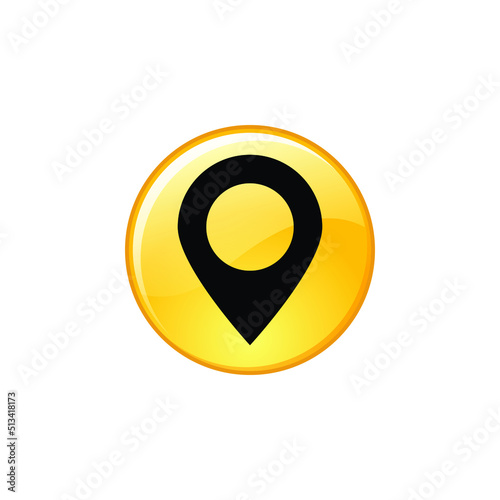 Free Download map pointer icon. location pin icon vector - GFXLoad