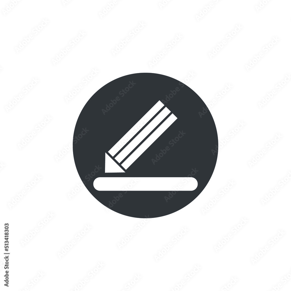 pen icon vector. typing icon vector illustration pen icon vector. typing icon vector illustration