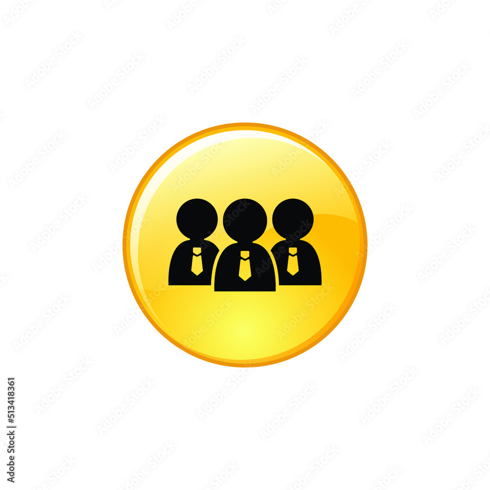 person icon vector. people icon vector illustration