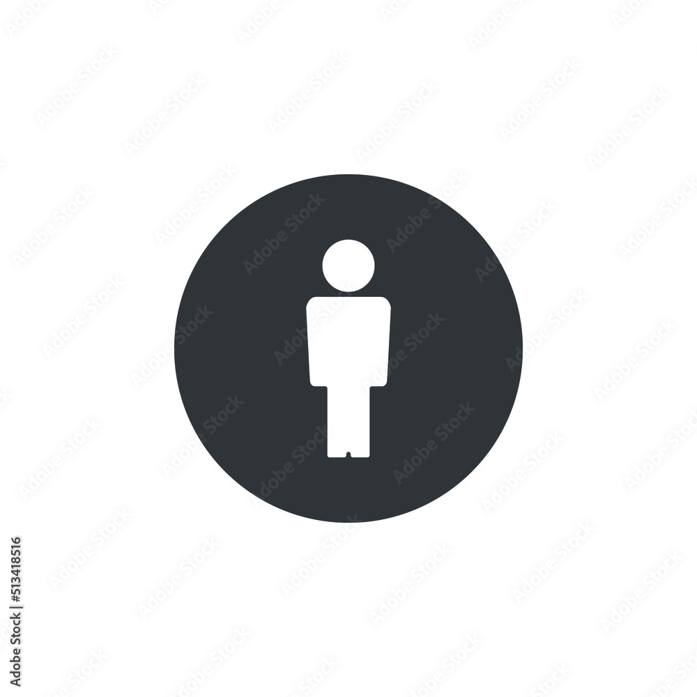 person icon vector. poeple icon vector illustration person icon vector. poeple icon vector illustration