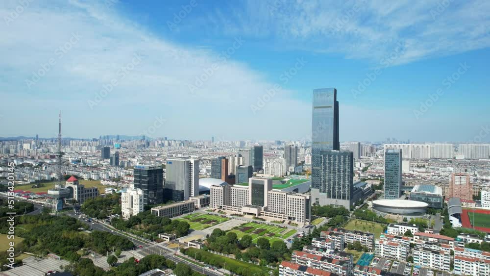 Urban scenery of Wuzhong District, Suzhou City, Jiangsu Province, China Urban scenery of Wuzhong District, Suzhou City, Jiangsu Province, China