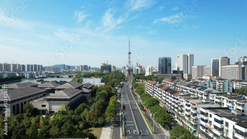 Urban scenery of Wuzhong District, Suzhou City, Jiangsu Province, China photo