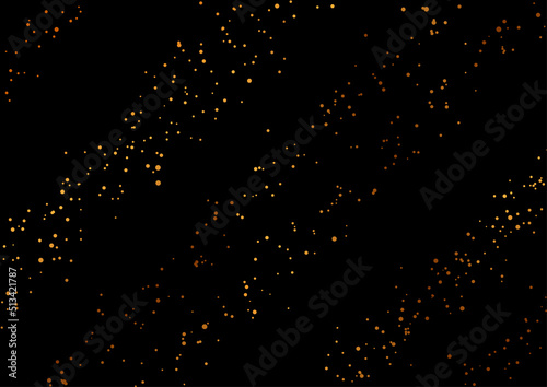 Abstract luxury golden particles retro minimal vector background