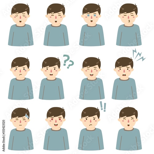 People showing emotions
