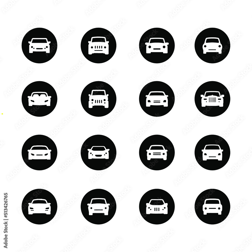 Icon set of car. Editable vector pictograms isolated on a white background. Trendy outline symbols for mobile apps and website design. Premium pack of icons in trendy line style Icon set of car. Editable vector pictograms isolated on a white background. Trendy outline symbols for mobile apps and website design. Premium pack of icons in trendy line style