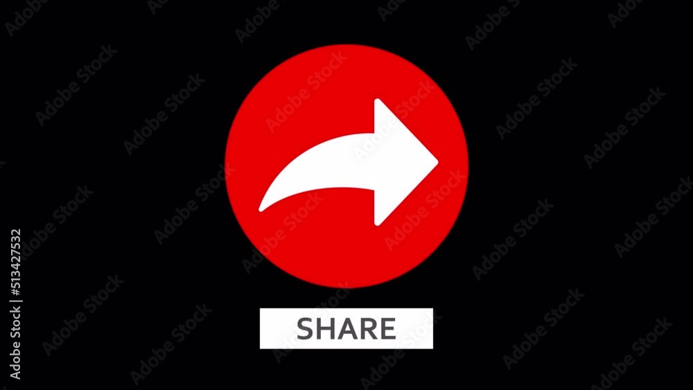 Share button animation for a video channel.
Looped animation with a luma matte. Share button animation for a video channel.
Looped animation with a luma matte.