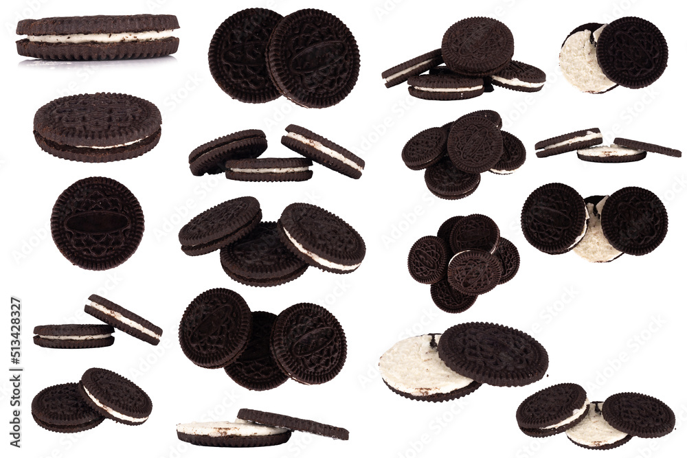 oreo isolated on white background oreo isolated on white background