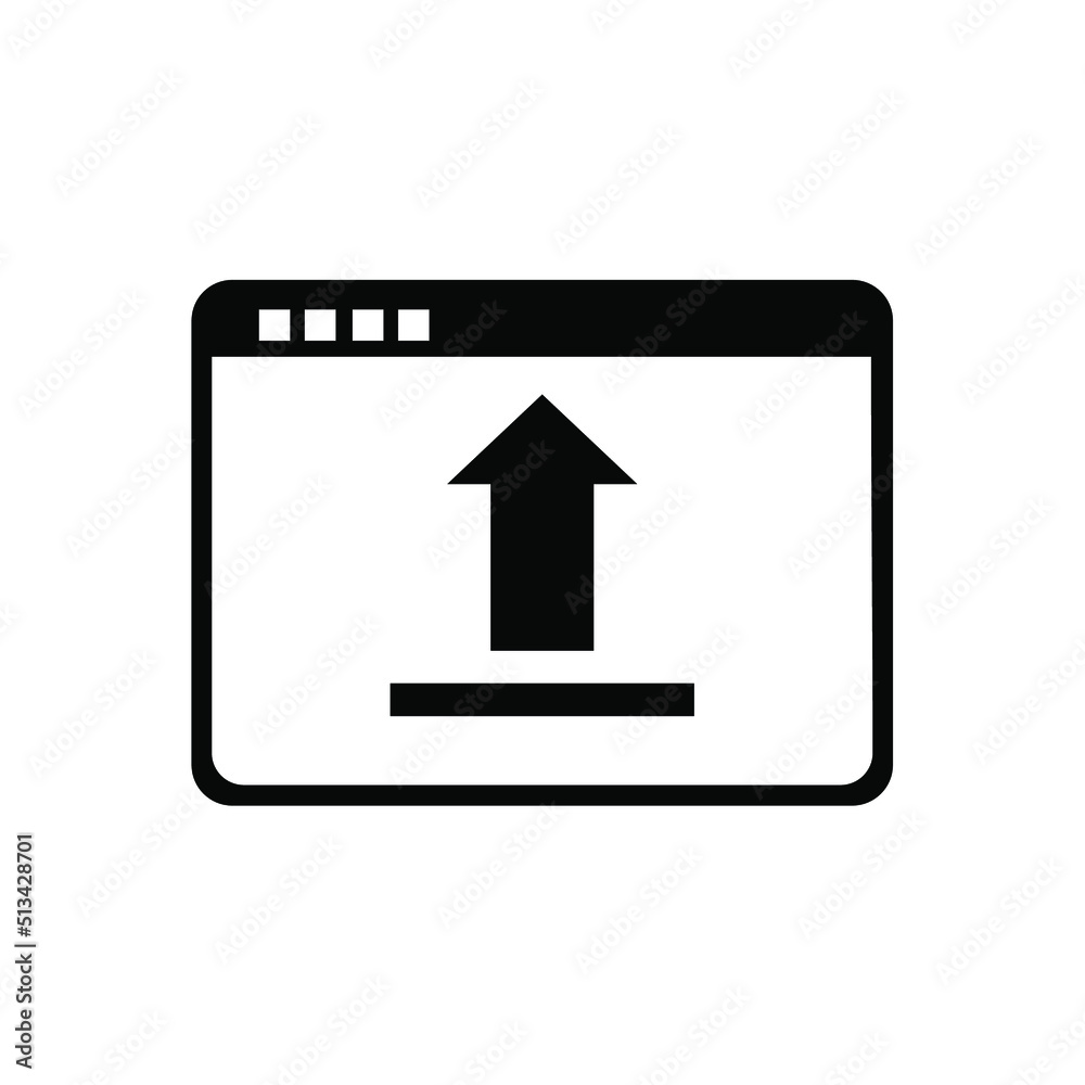 Upload Icon, Flat Icon, Vector Icon, Download Upload Icon, Flat Icon, Vector Icon, Download