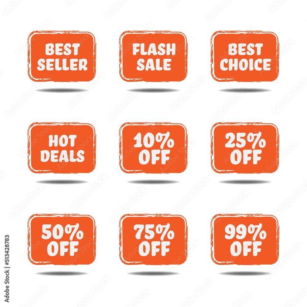 Set of Grunge post stamps Sale badges. Round badges with distressed texture. Scratched rubber seal stamp banner shopping badges. Set of Grunge post stamps Sale badges. Round badges with distressed texture. Scratched rubber seal stamp banner shopping badges.