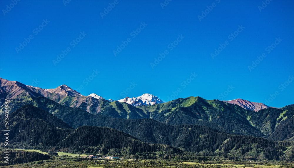 landscape in the mountains