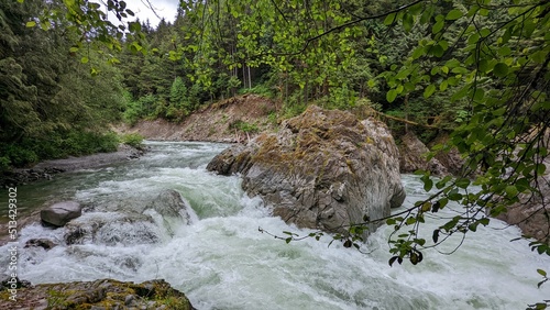 Kleanza Creek, Terrace, British Columbia, Canada photo