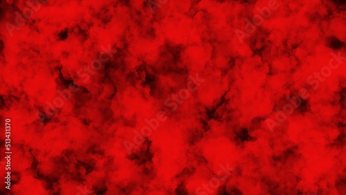 Orange smoke, nebula. Abstract clouds of color smoke texture background.