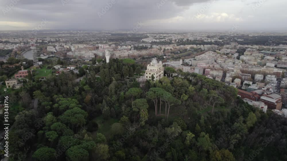 Stunning Rome Observatory, Italy, Europe with views of Rome and Stadio Olimpico Stunning Rome Observatory, Italy, Europe with views of Rome and Stadio Olimpico