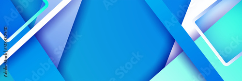 Free Download Abstract light blue banner background. Vector abstract graphic design banner pattern presentation background web template. - GFXLoad