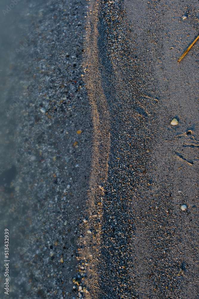 Obraz premium Sand an einem See