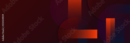 Modern red and black abstract banner background. Red gradient blue box rectangle abstract background vector presentation design. Modern abstract background blue and red with white colorful