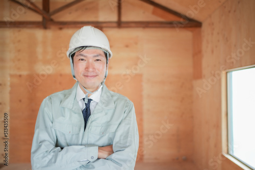 建築現場の作業員