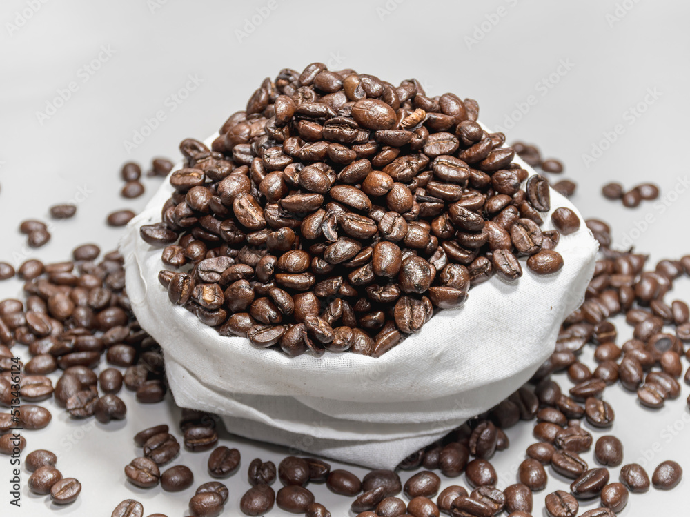 Fototapeta premium coffee beans background