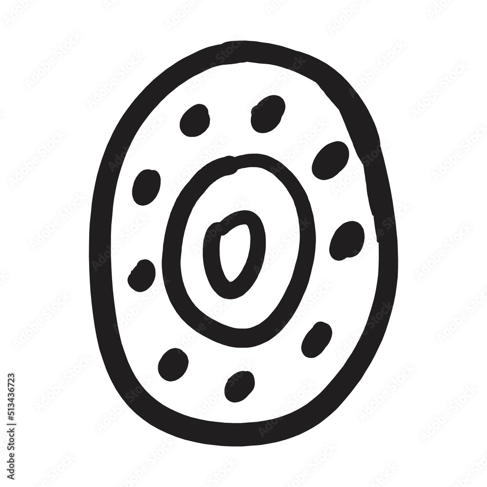 Abstract shape, vector modern and contemporary design art element for poster, wall art and print collections in a glyph illustration Abstract shape, vector modern and contemporary design art element for poster, wall art and print collections in a glyph illustration