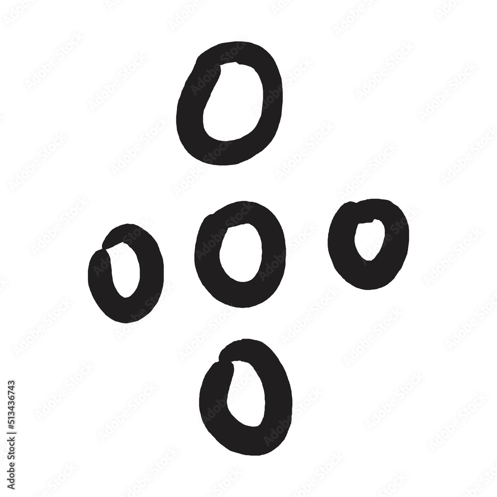 Abstract shape, vector modern and contemporary design art element for poster, wall art and print collections in a glyph illustration Abstract shape, vector modern and contemporary design art element for poster, wall art and print collections in a glyph illustration