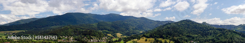 Panoramablick von der Kastelburg auf den Kandel  © C. Schüßler